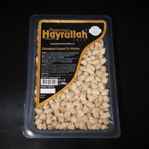 Kayseri Mantısı El Dolumu